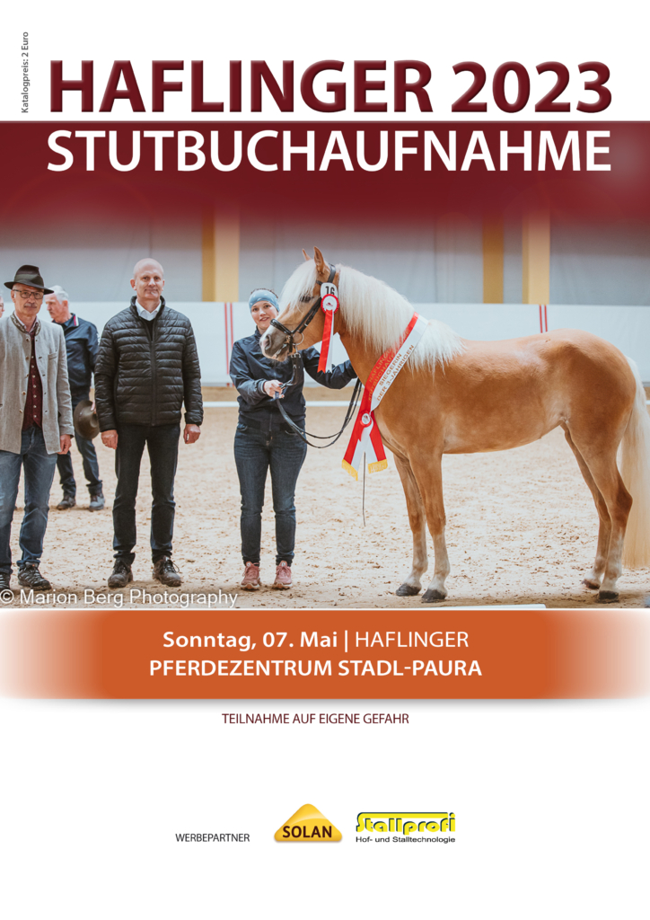 KATALOG Haflingerstutbuchaufnahme online! Zuchtverband StadlPaura