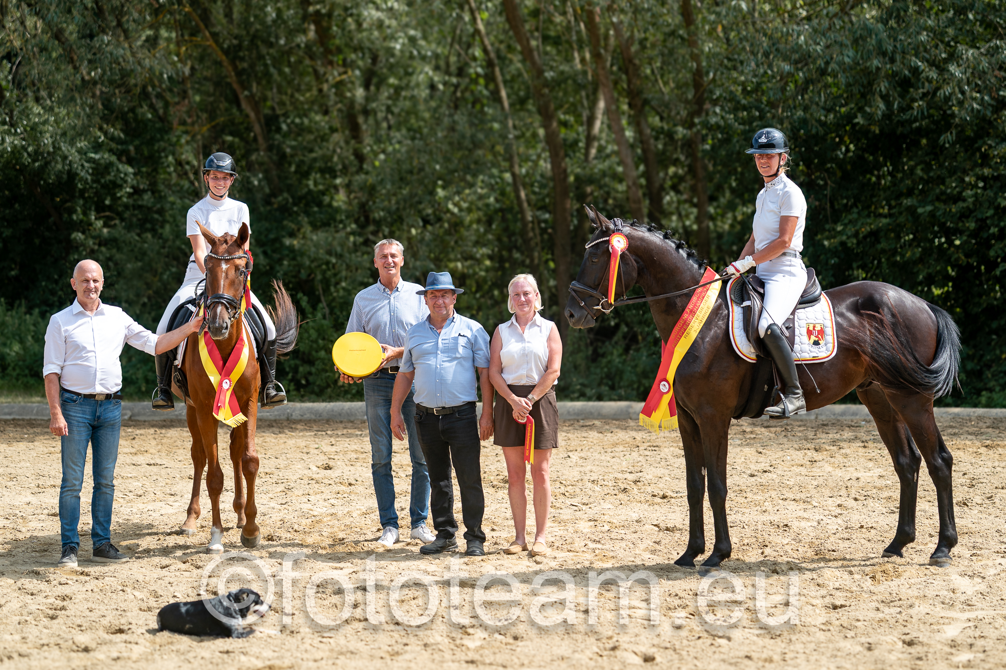 Siegerin Reitpferde Rose Harry W & Res.Sieger Toto Khan W